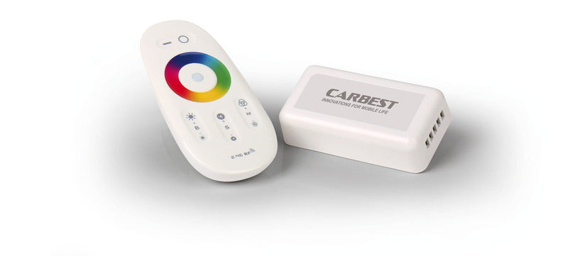 Carbest Controller RGBW con telecomando 12V-24V